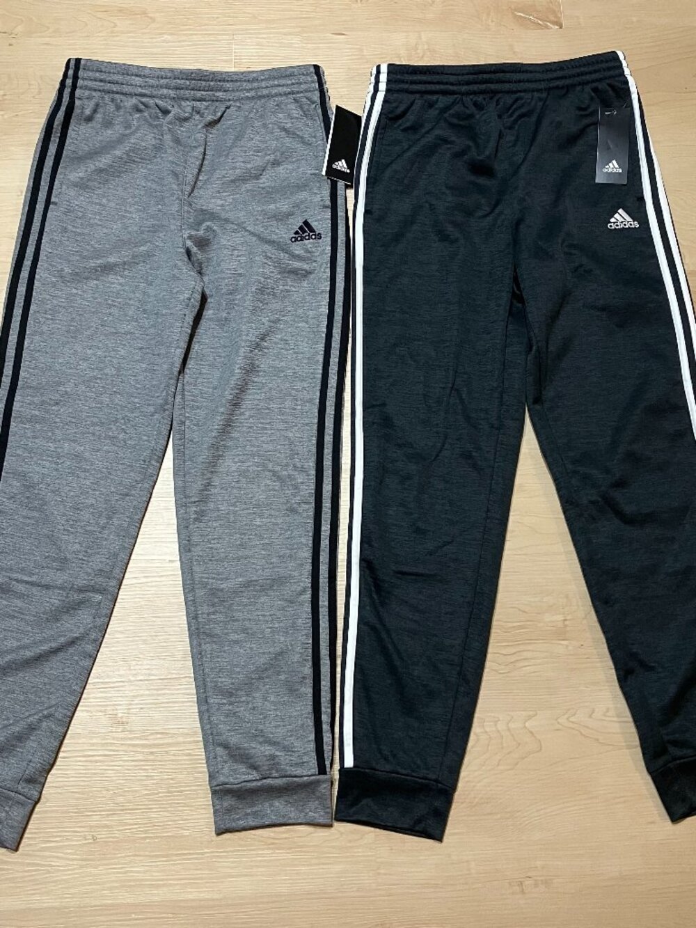 2 NWT adidas Youth Fleece Joggers - L (14/16)